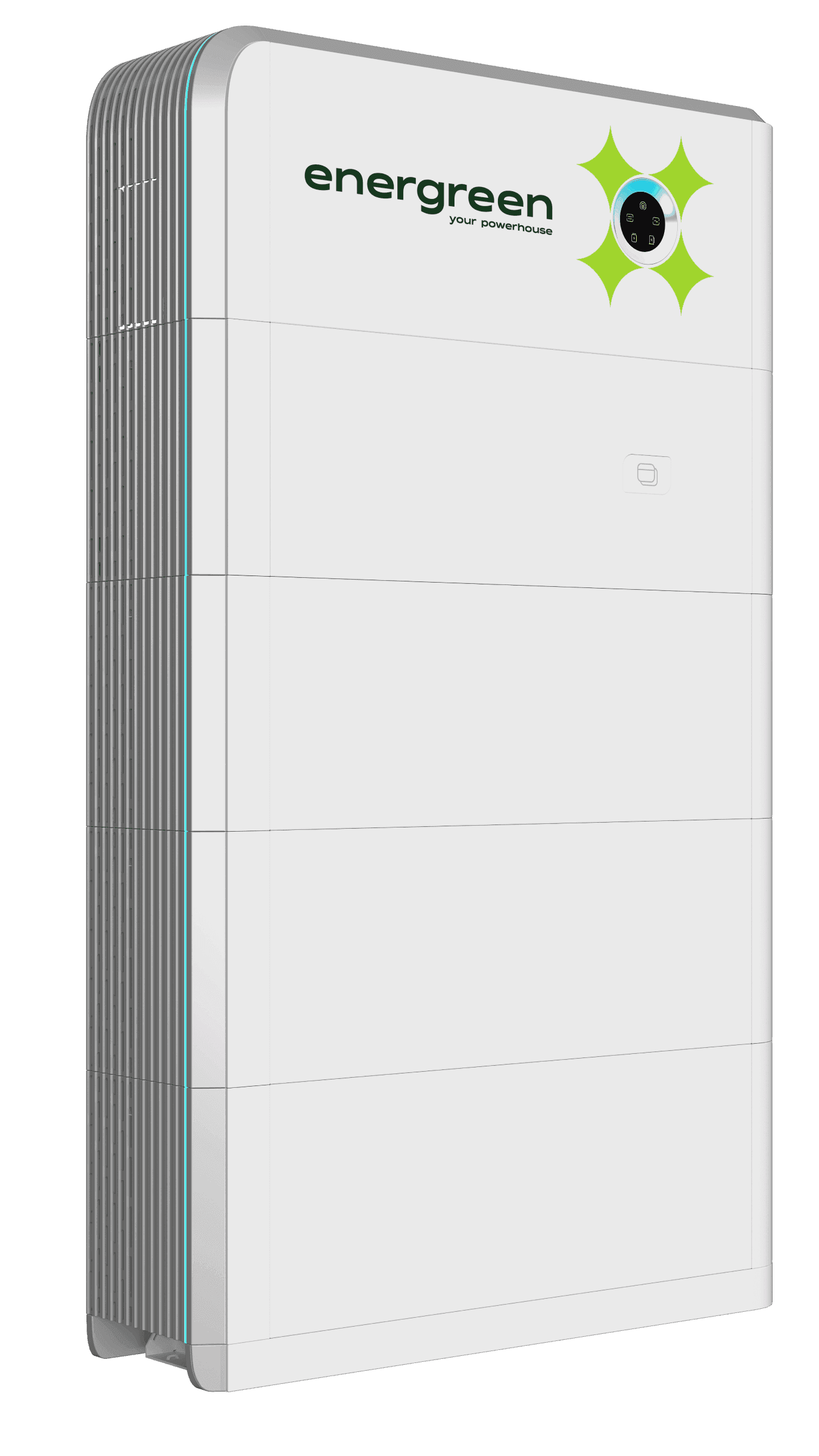 Thuisbatterij met AI-geoptimaliseerde batterijsysteem van Energreen met ingebouwde omvormer